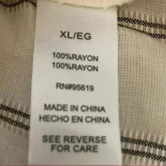 🆕Fever Long Sleeve Nudes Tones Tunic Top XL🆕 - Picture 11 of 11